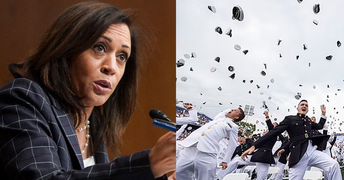 harris.png?resize=1200,630 - VP Kamala Harris' Woke Joke FLOPS During Commencement Speech Weeks After Biden Slams Coast Guard Class For Being "Dull"