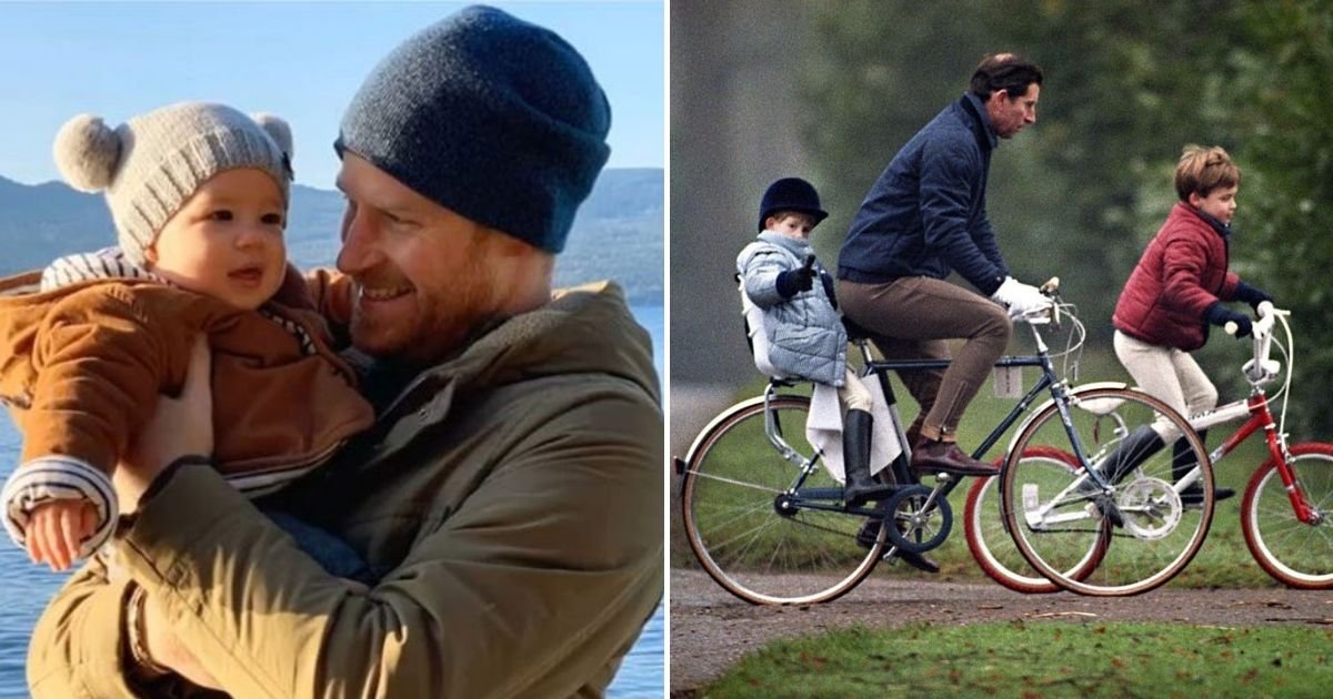 harry8 1.jpg?resize=1200,630 - Prince Harry Claims He Was Never Able To Go On Bike Rides With His Father As A Child But Archive Photos Suggest Otherwise