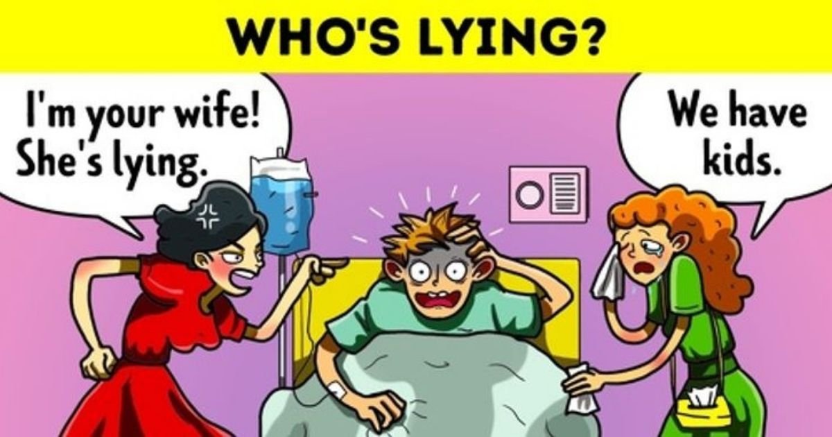 lying3.jpg?resize=412,232 - Two Women And A Man With Amnesia: How Fast Can You Figure Out Who's Lying?