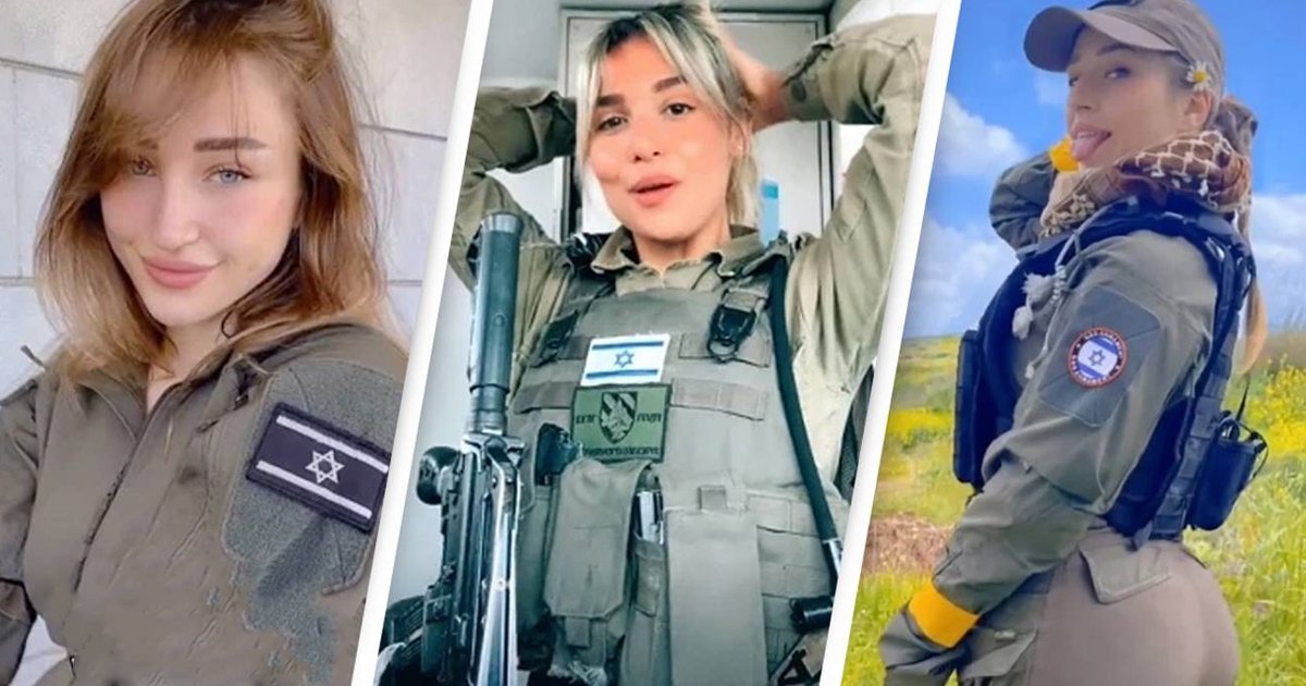 t2 23.jpg?resize=1200,630 - Female Israeli Defense Soldiers Accused Of Sharing Hot 'Thirst Trap' TikTok Videos