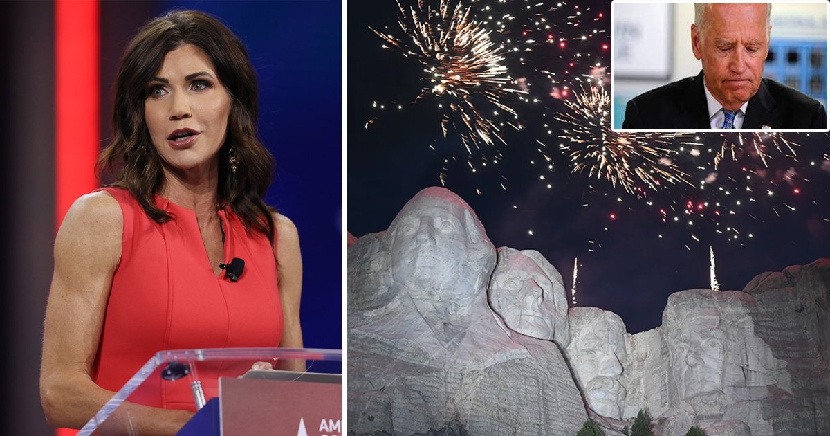 t6 5.jpg?resize=412,275 - South Dakota's Governor SUES Biden Administration For CANCELING Independence Day Fireworks At Mount Rushmore