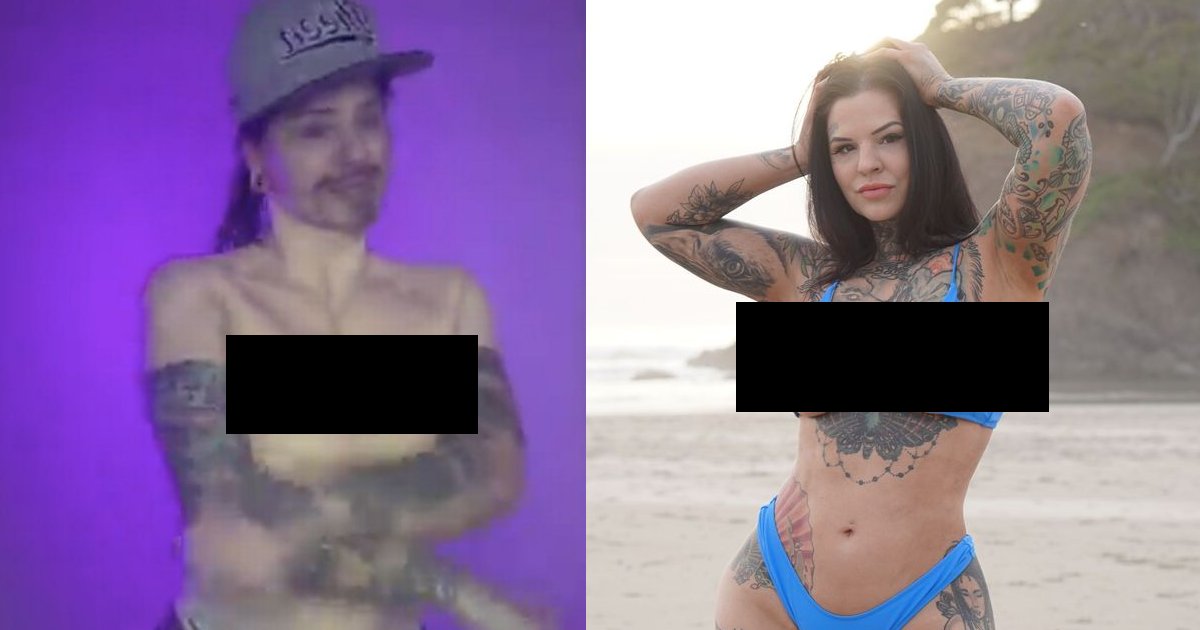 tattoo 6.png?resize=1200,630 - Tattoo Model Receives Troll Comments For Switching Gender Roles By Wearing Muscle Shirt