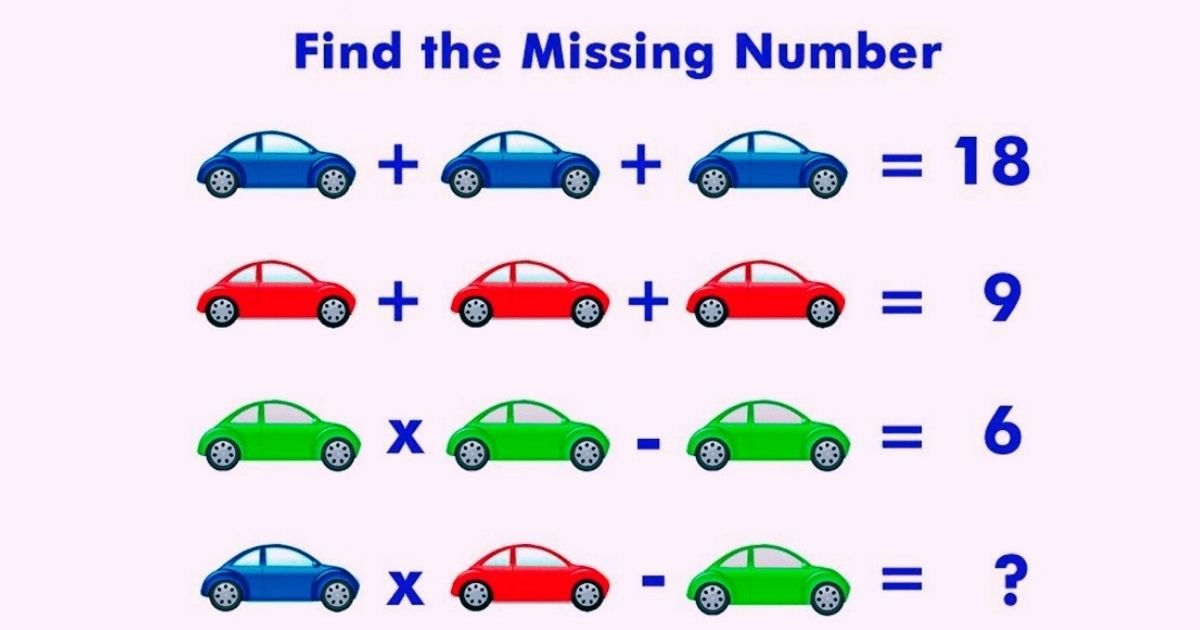 untitled design 5 1.jpg?resize=412,275 - Can You Find The Missing Number In This Math Puzzle For Geniuses