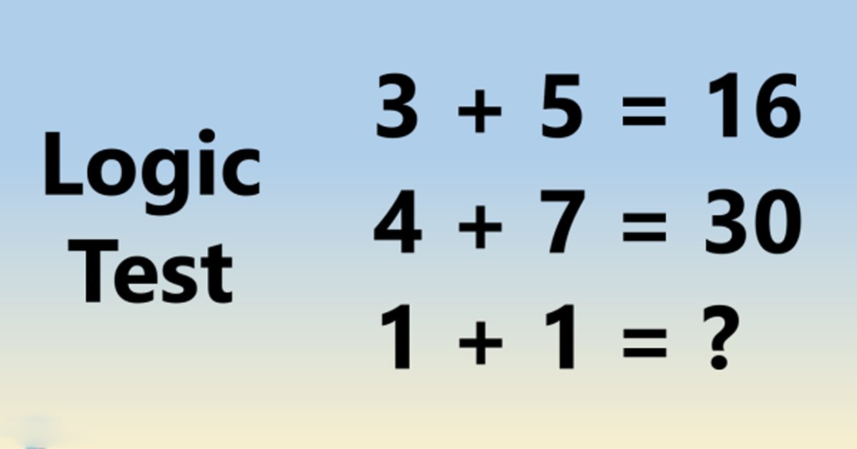 w1 15.jpg?resize=412,232 - 90% Viewers Can't Figure Out The Answer To This Logic Test! Can You?