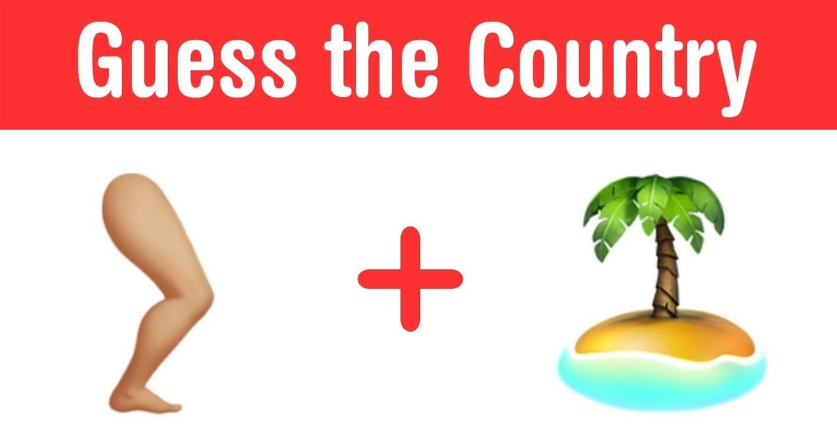 Can You Put An End To The Mystery & Guess The Country By Emoji? -