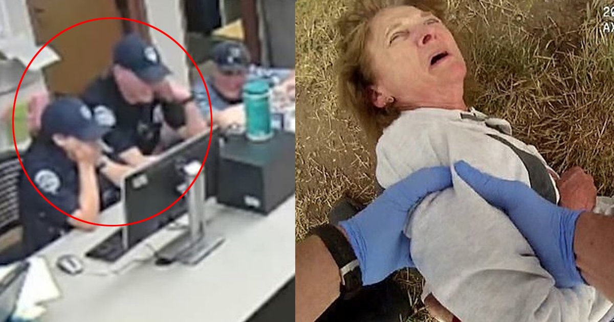 wman.png?resize=412,275 - Cops Who LAUGHED Hysterically At Woman With Dementia While Breaking Her Arm Are No Longer Employed