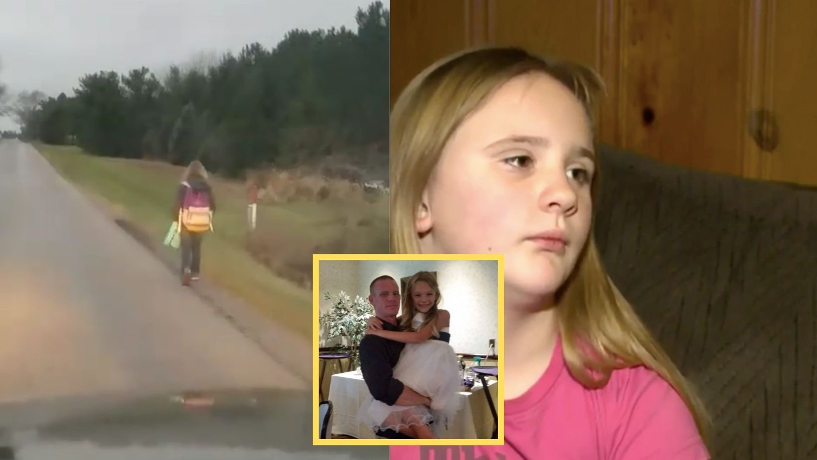 1 2.jpg?resize=1200,630 - Dad Sparked Outrage After Making His Daughter Walk 5 Miles To School After Bullying Her Classmate