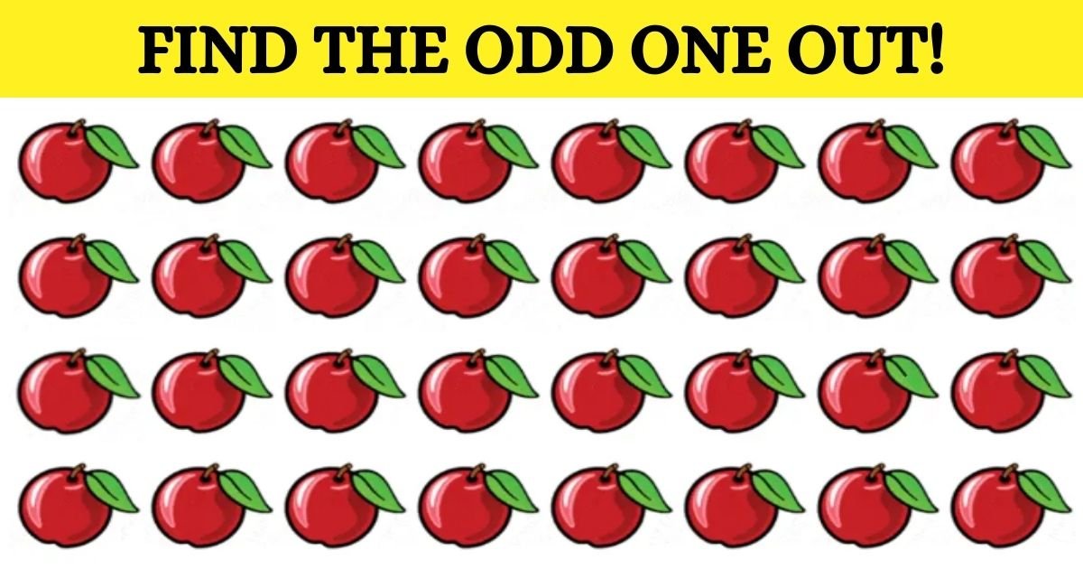 1 84.jpg?resize=1200,630 - Can You Find The Odd One Out? One Of These Apples Is Different And Most People Can’t See Why!