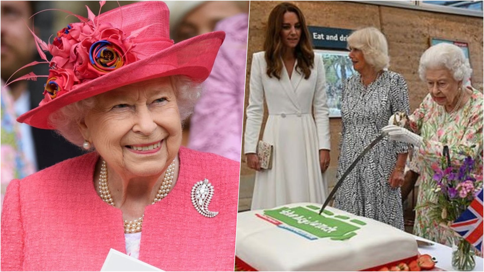 6 facebook cover 28.png?resize=1200,630 - The Queen 'Made A Record' For Cutting A Giant Festive Cake Using A Giant Ceremonial Sword