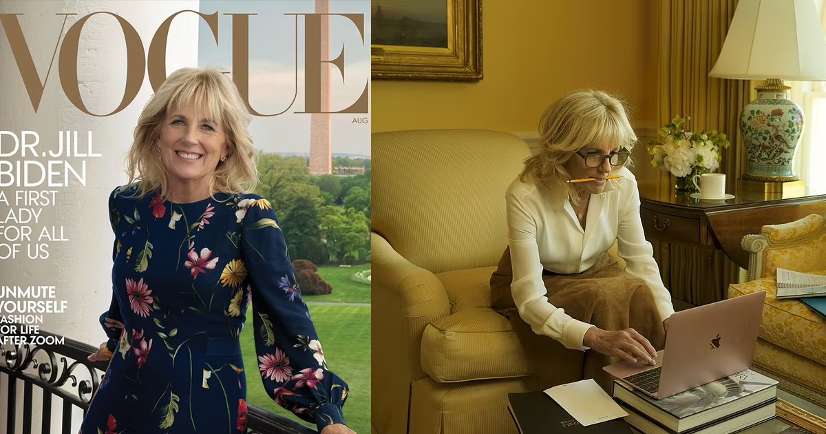 biden 12.png?resize=412,232 - Jill Biden TAKES Melania Trump's Dream And Lands The Cover Of Vogue Magazine