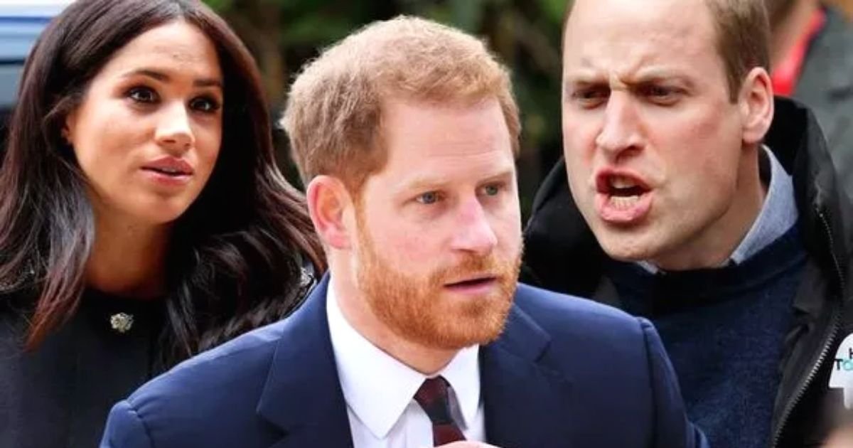 brothers6.jpg?resize=1200,630 - Angry Prince William 'Threw Prince Harry OUT' After Showdown Over Meghan Markle, A New Book Claims
