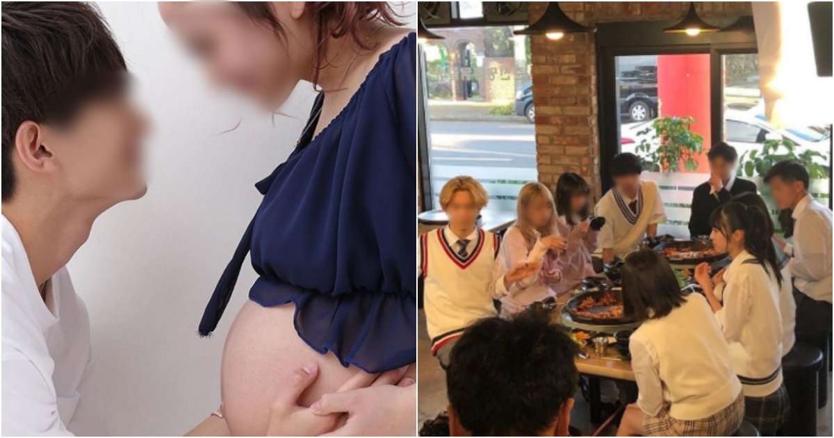 collage 170.png?resize=412,232 - 체인지 데이즈 같은 방송에 출연했다가 덜컥 임신해버린 '미성년자' 커플 (사진)