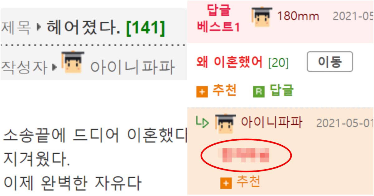 collage 25.png?resize=412,275 - 단 네글자인데 모두에게 설명된 이혼사유 근황