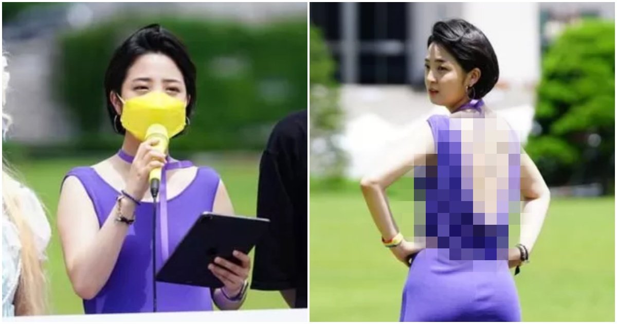 collage 40.jpg?resize=412,275 - “속 다 보이고 타투까지…” 파격적인 드레스 입고 모습 드러내 완전 난리 난 류호정 의원