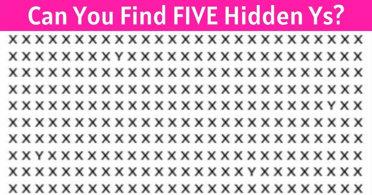 credit playbuzz photo edited.jpg?resize=412,275 - How Fast Can You Spot All FIVE Ys Hidden In This Picture? Most People Can Only Find 4!