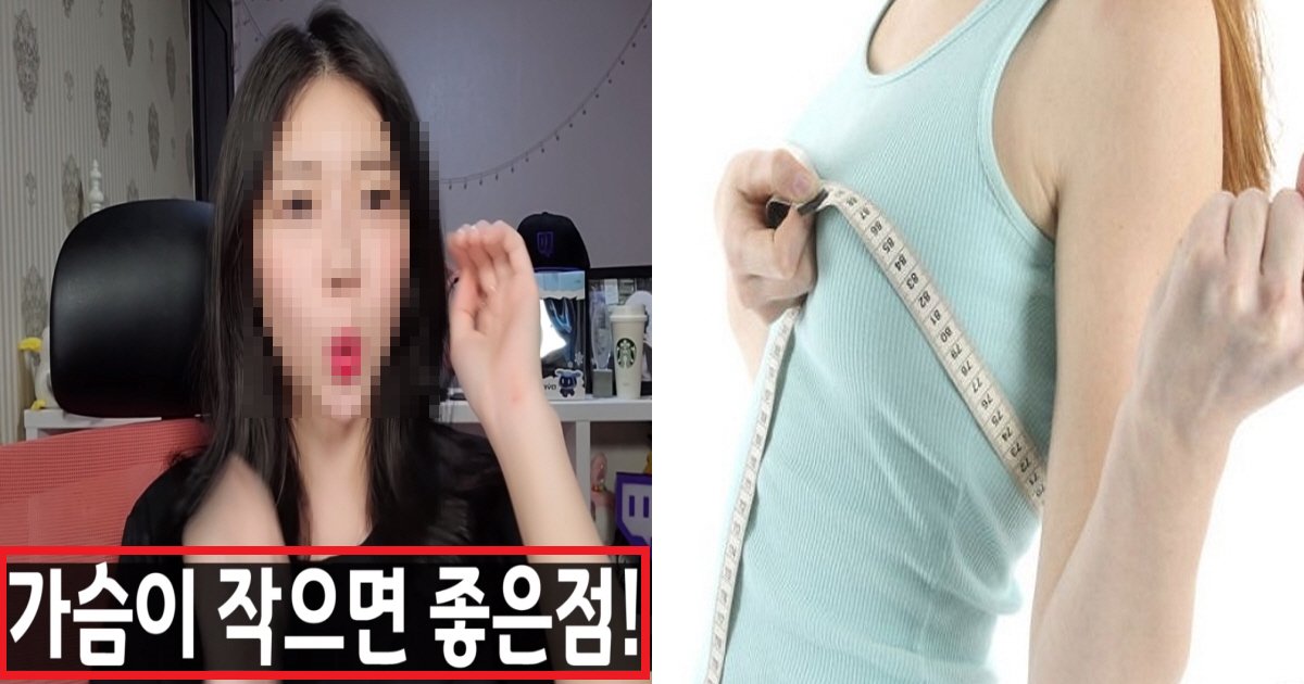eab080ec8ab4ec8db8.png?resize=412,275 - "가슴 큰 건 쓸모없어"...여성의 가슴이 작으면 좋은 점