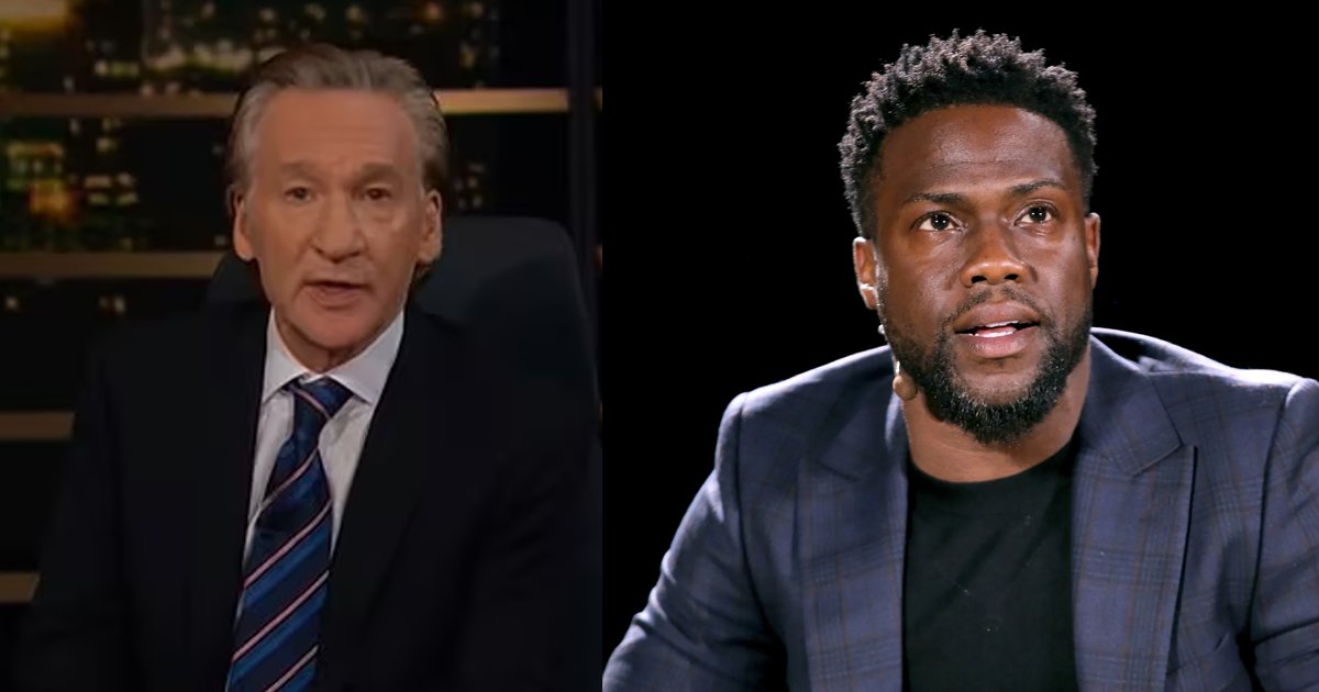 hart.png?resize=412,275 - "White Power And White Privilege Is At An All Time HIGH" Says Comedian Kevin Hart Facing Backlash From Bill Maher
