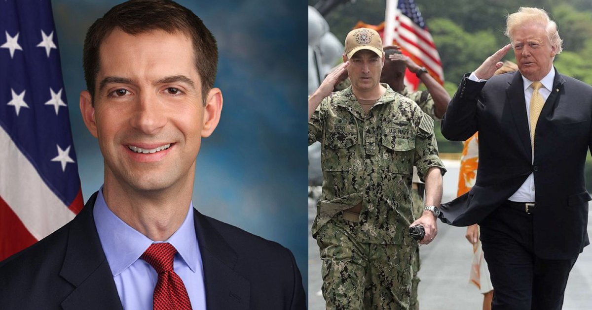 military 1.png?resize=412,232 - Senator Tom Cotton Claims That "Racism In The US Military Did NOT Exist" Before Biden Era