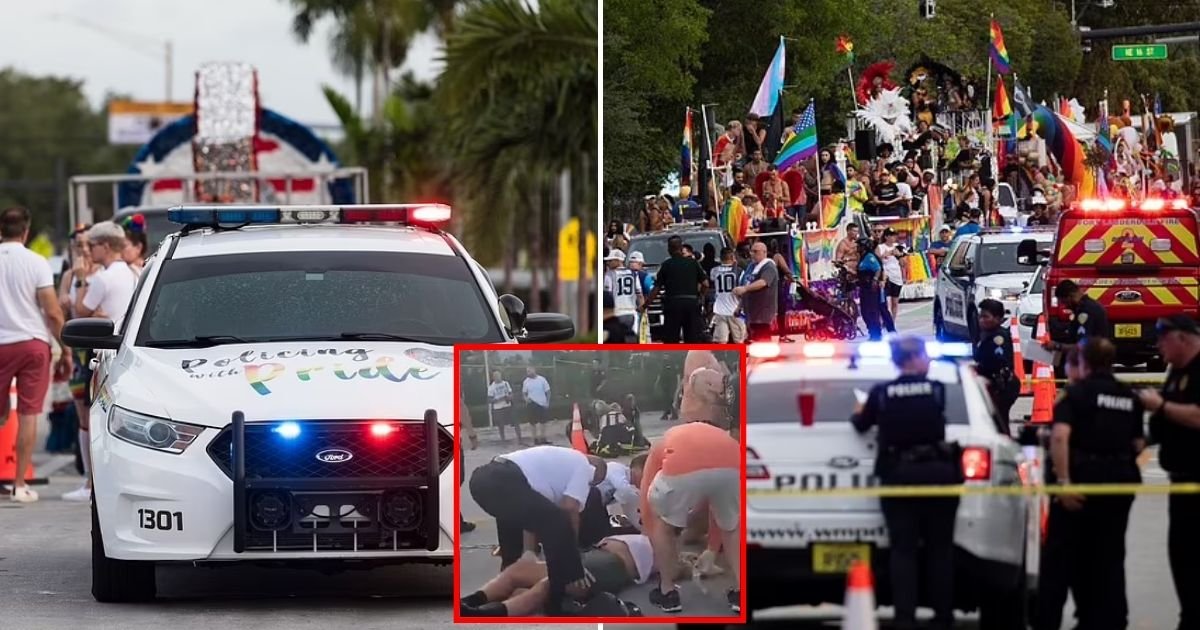 parade5.jpg?resize=1200,630 - Driver Runs Over LGBT People During A Pride Parade, Leaving One Person Dead And Another In Critical Condition