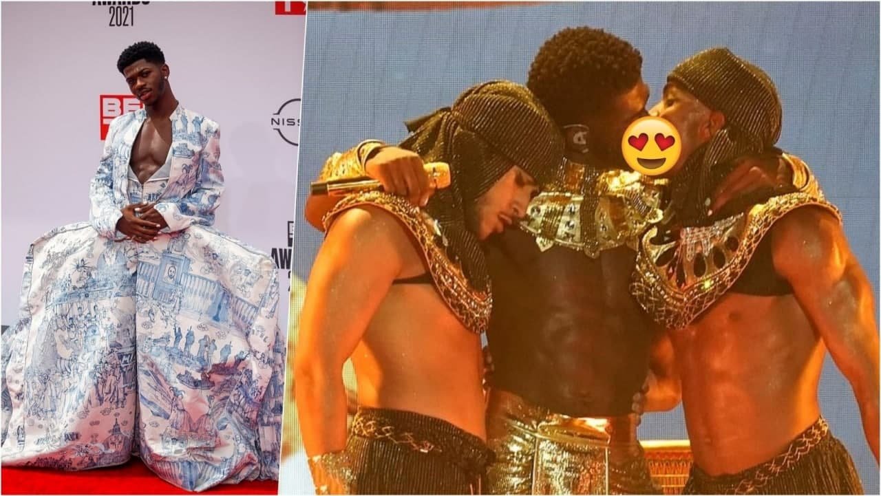 photo 2021 06 29 14 42 19.jpg?resize=412,275 - Lil Nas X Celebrates Pride Month With A Steamy On Stage Kiss During His Performance