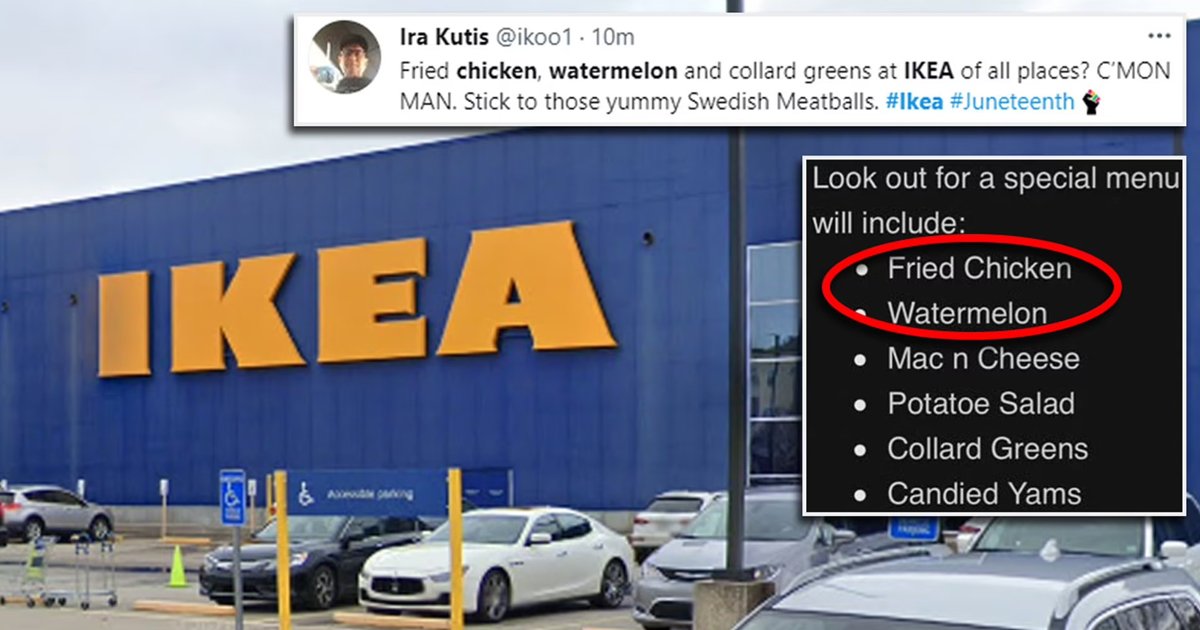q1 20.jpg?resize=412,275 - Atlanta's IKEA BLASTED For Devising 'Racially Insensitive' Menu For Juneteenth