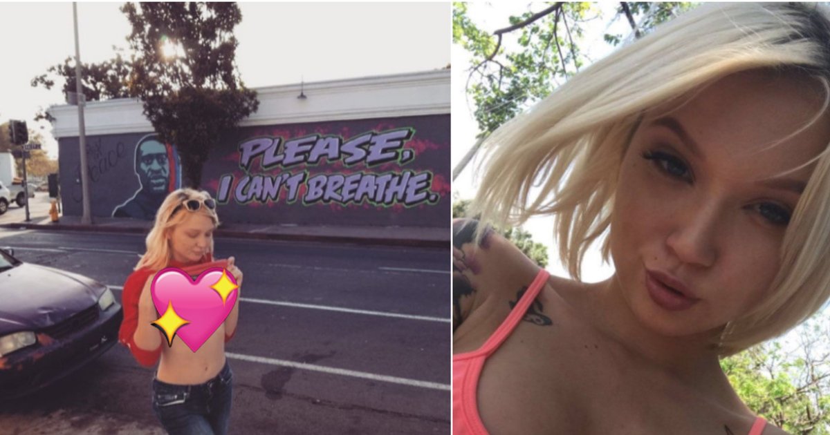 q4 12.jpg?resize=412,275 - Adult Star Dakota Skye Passes Away Weeks After Posing Topless Near George Floyd's Mural