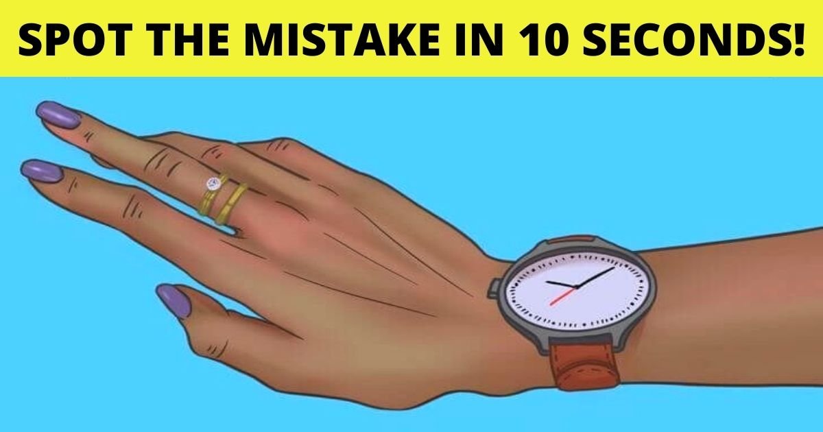 spot the mistake in 10 seconds.jpg?resize=1200,630 - 90% Of Viewers Couldn’t Spot The Mistake In 10 Seconds! But Can You?