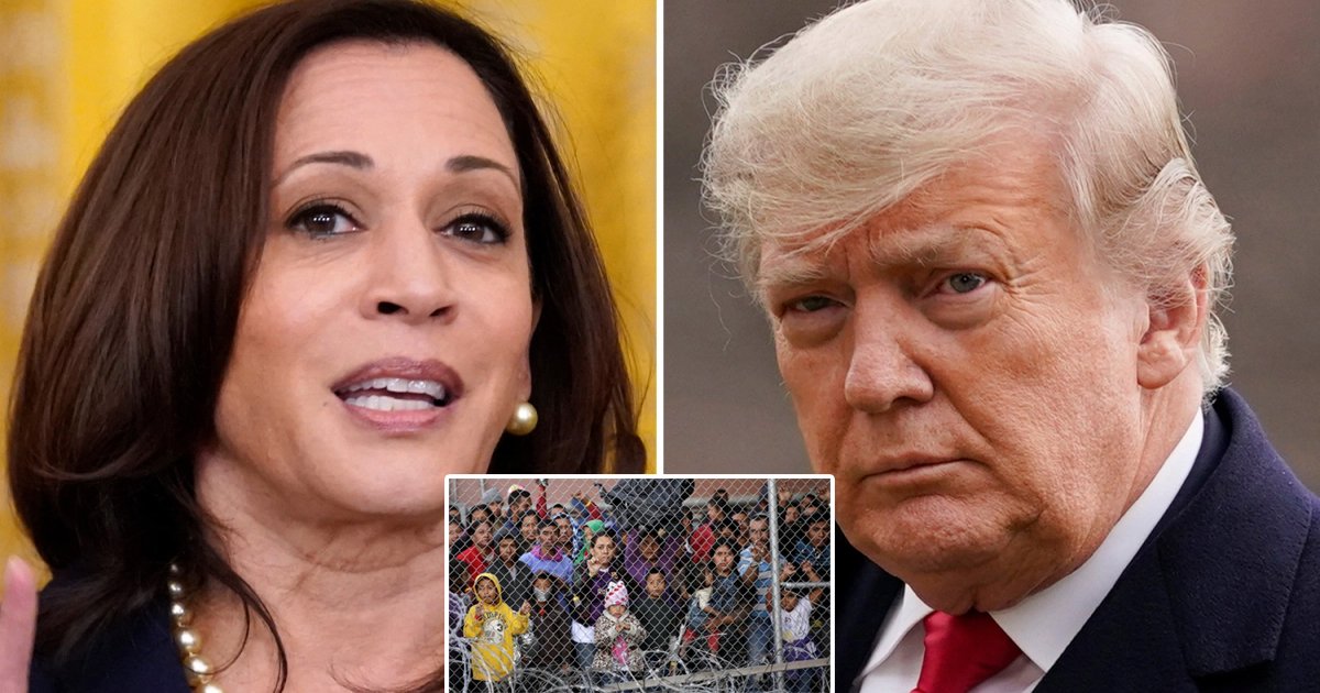 t1 44.jpg?resize=412,275 - Trump Trolls Kamala Harris For FINALLY Visiting Border After He Announced His OWN Trip