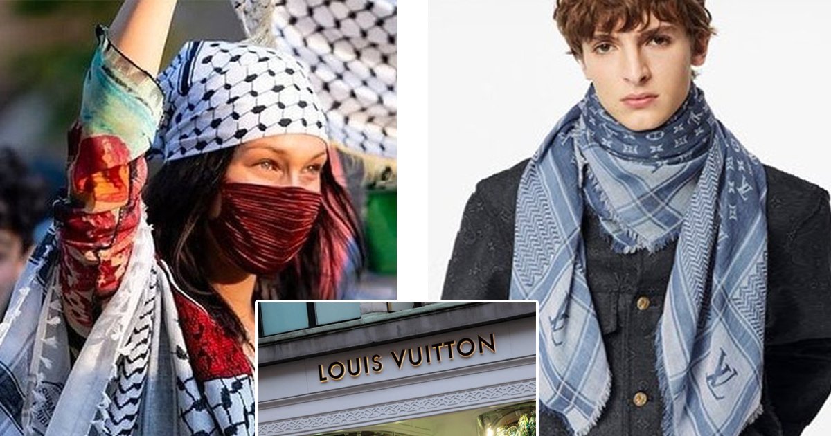 t8 21.jpg?resize=1200,630 - Louis Vuitton Under Fire For 'Profiting Off Oppressed People' After Launching $705 Scarf