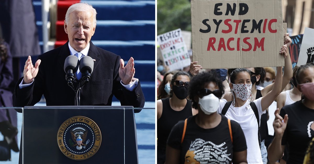 t8 22.jpg?resize=1200,630 - Biden Says, "I Don't Think American People Are Racist," Despite Finding 'Systemic Racism'