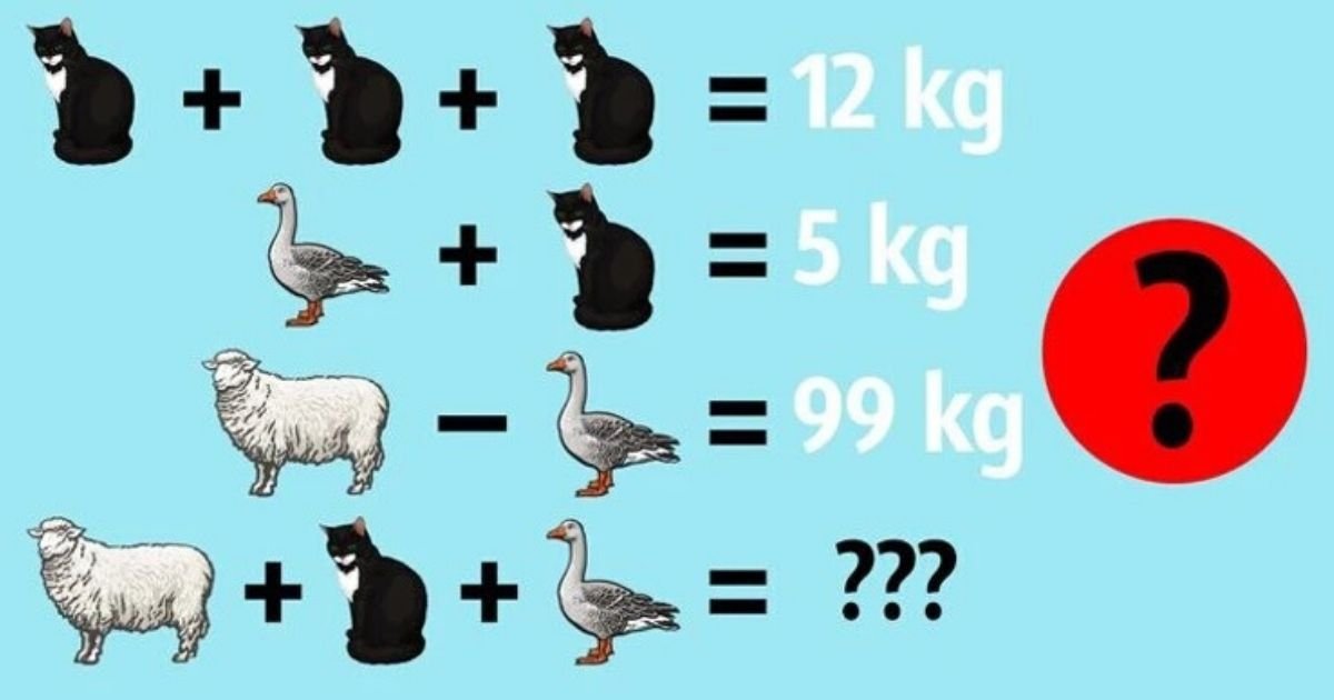 untitled design 25 1.jpg?resize=1200,630 - Can You Solve This Math Puzzle For Kids? Most Adults Struggle To Answer Correctly!