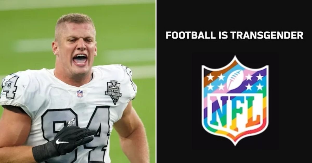 untitled design 38 1.jpg?resize=1200,630 - NFL Says Football Is ‘Gay’ And ‘Transgender’ To Show Support For Carl Nassib After He Became The First Active Player To Come Out