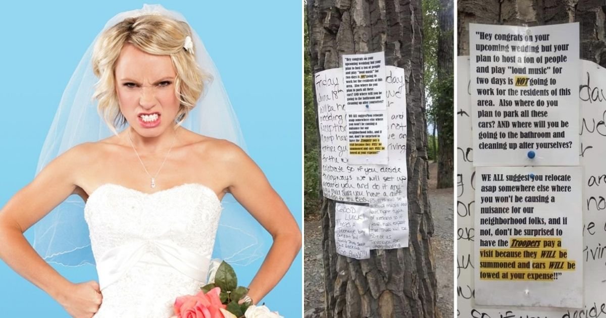 untitled design 41 1.jpg?resize=1200,630 - Bride Sparks A 'Note War' After Posting A Passive-Aggressive Note In A Public Place