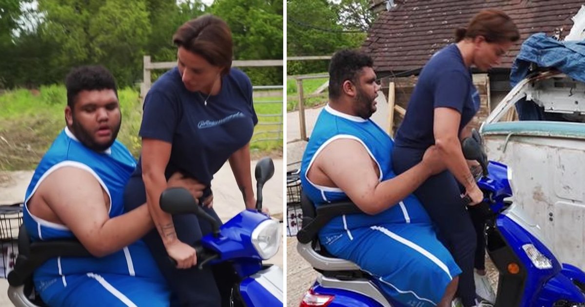 5 41.jpg?resize=412,275 - Katie Price's Son Harvey Caught Swearing As He Nearly Crashes New Mobility Scooter