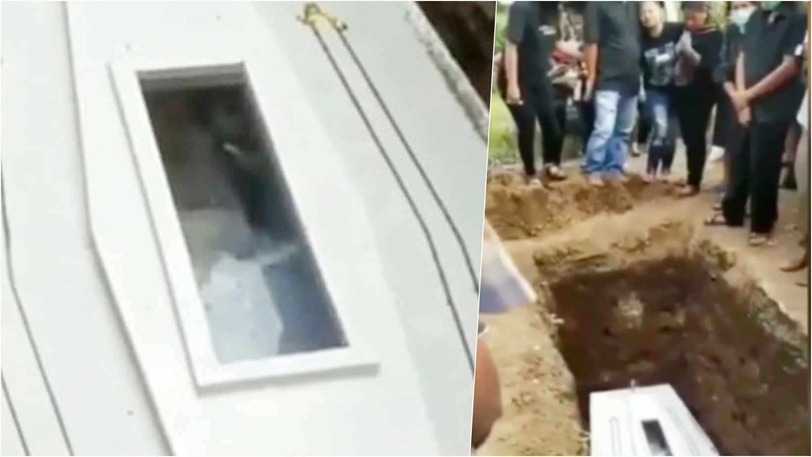 6 facebook cover 4.png?resize=1200,630 - Shocking Moment When Corpse Appears To Wave From Inside The Coffin Was Caught On Camera & Terrified Mourners