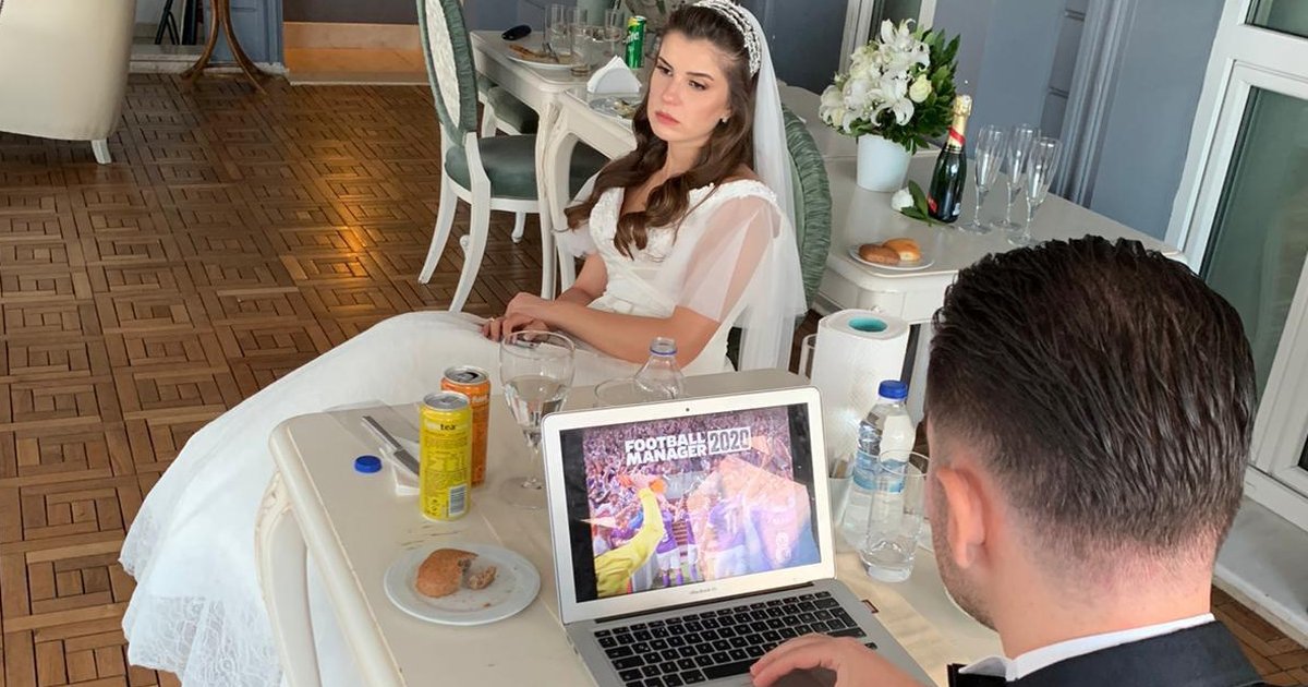 7 1 1.jpg?resize=412,275 - Bizarre Affair As Groom Plays Video Games At His Wedding As Furious Bride Looks On