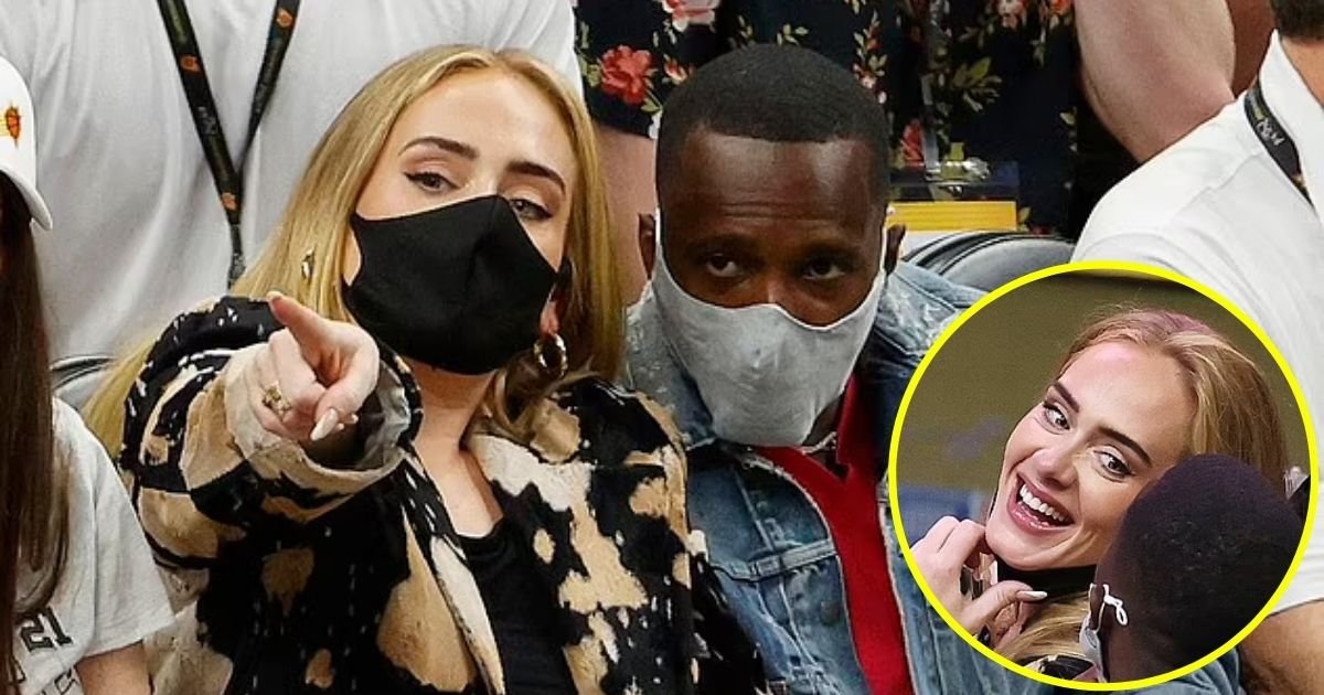 adele5.jpg?resize=412,275 - Adele Was Spotted Getting Cozy With LeBron James' Agent Rich Paul In A Rare Public Appearance