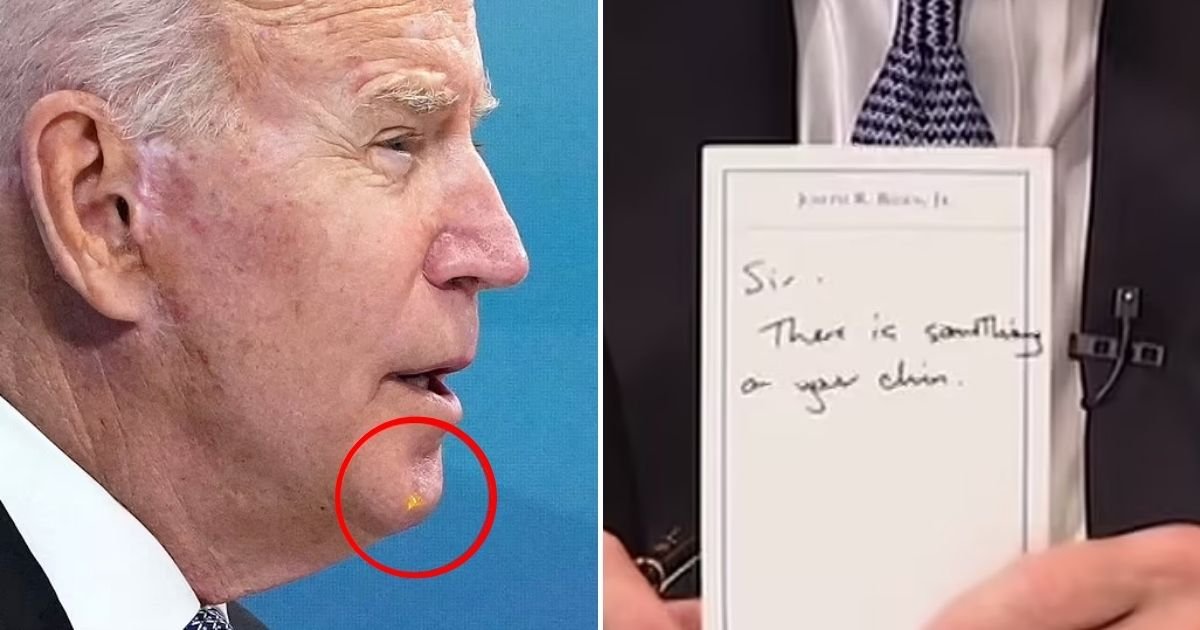 biden4.jpg?resize=412,275 - ‘Sir, There Is Something On Your Chin’: President Biden Was Alerted By Staff During A Zoom Meeting