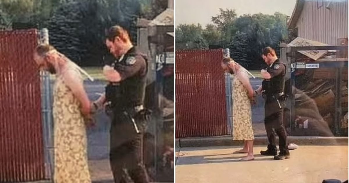 dress5.jpg?resize=412,275 - 39-Year-Old Man In Yellow Summer Dress Arrested After Being Released From Hospital