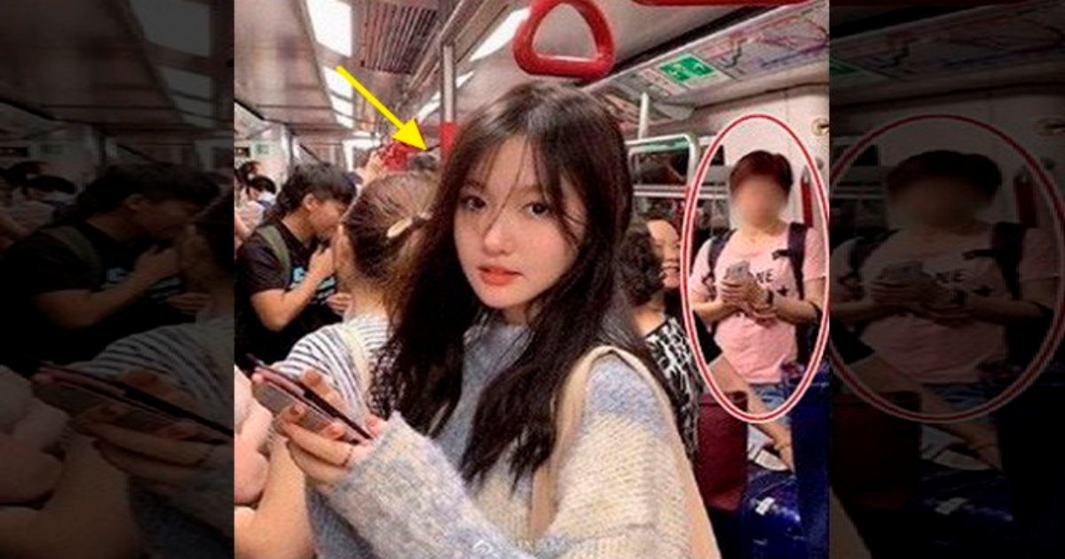 e190218s2.jpg?fit=1024%2C538&ssl=1&strip=all - 헤어진 전 여친을 지하철에서 봐 몰래 찍었는데 소름돋고 무섭습니다..
