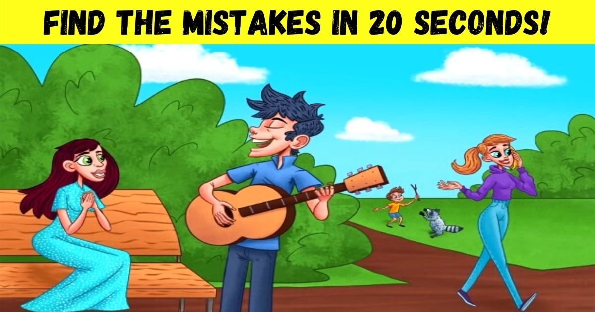 find the mistakes in 20 seconds.jpg?resize=1200,630 - 90% Of Viewers Couldn't See The Mistakes Here! But Can You?