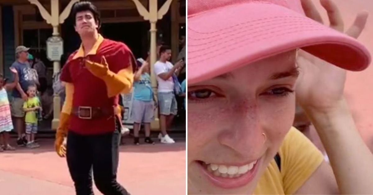 gaston4.jpg?resize=1200,630 - Woman Gets Roasted By Disney World Worker After She Asked Him To Go Out With Her
