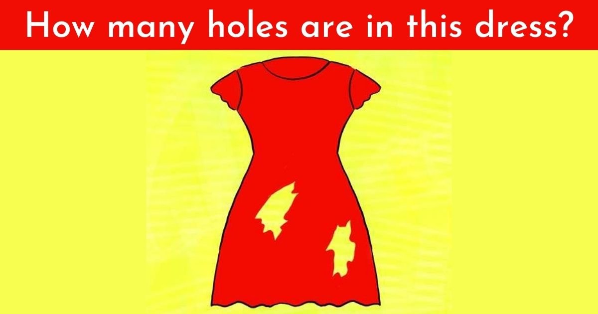 how many holes are in this dress.jpg?resize=1200,630 - 90% Of Viewers Couldn't Count All Of The Holes In This Dress! How About You?