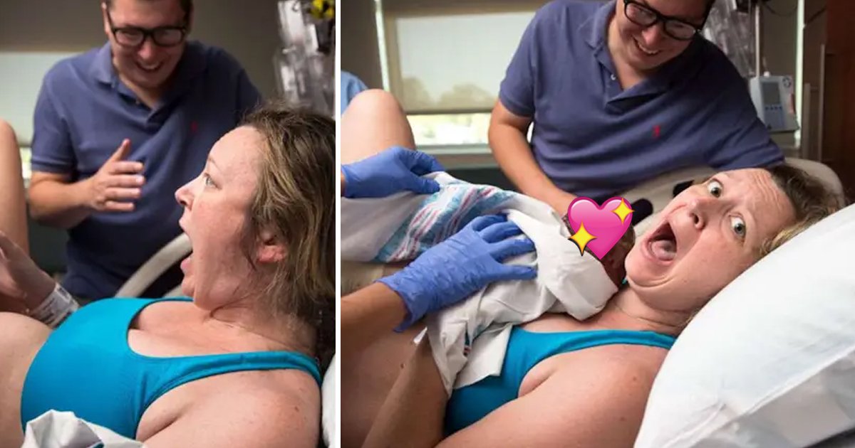 q1 37.jpg?resize=412,275 - Mom Has Priceless Reaction After Giving Birth To FIRST Boy In Her Family In Over 50 Years