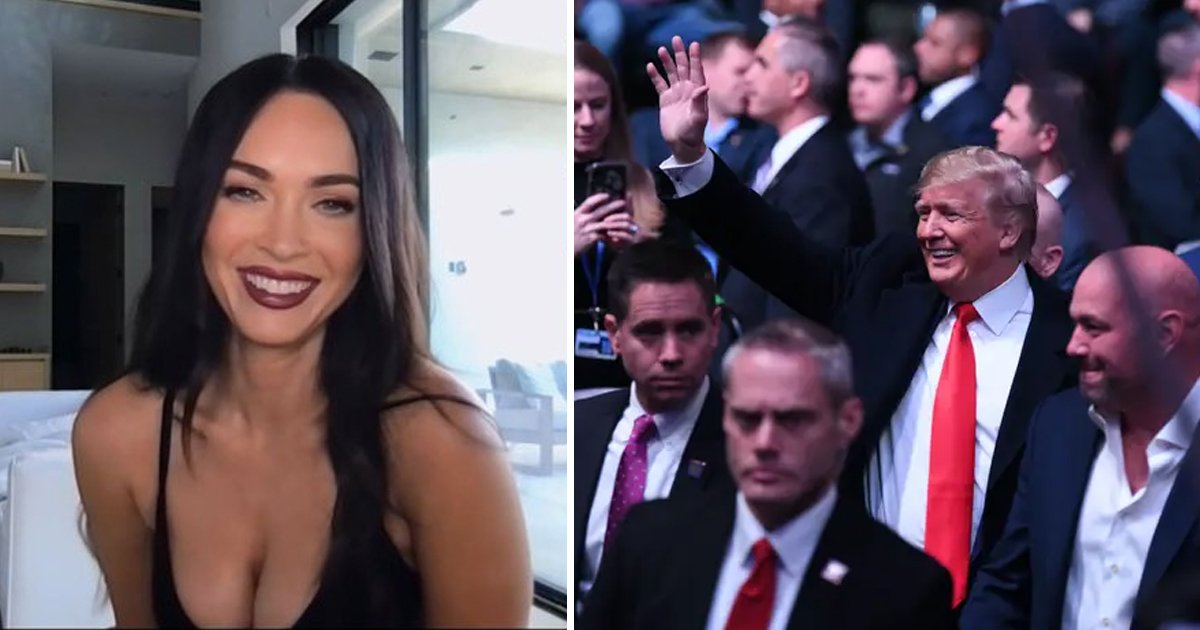 q1 41.jpg?resize=1200,630 - "I Don't Align With Any Political Party"- Megan Fox Clarifies Stance After Calling Trump A 'Legend' At UFC 264