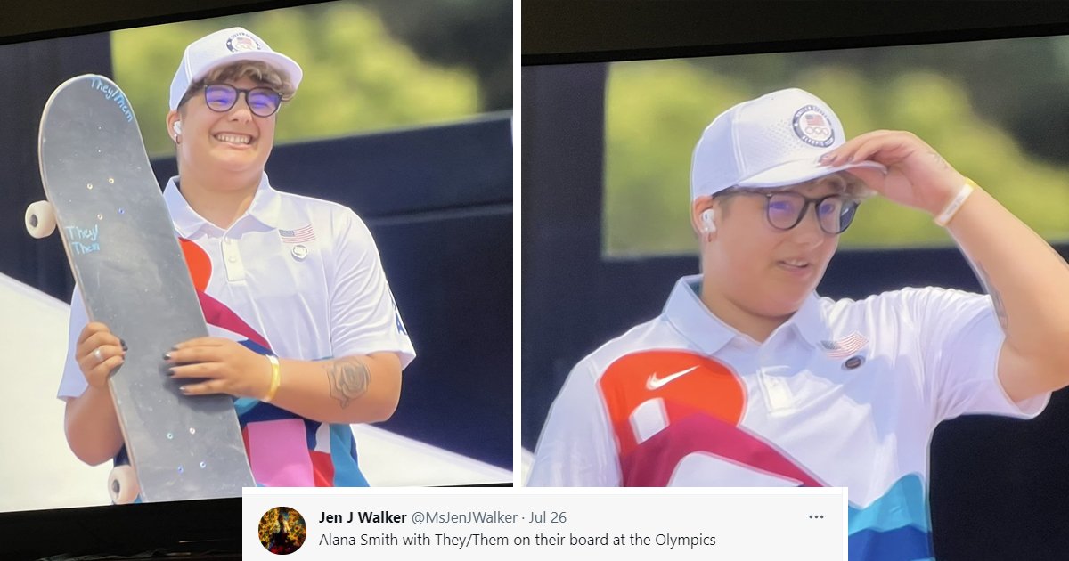 q1 50.jpg?fit=1024%2C538&ssl=1&strip=all - Commentators SLAMMED For Continuously 'Misgendering' First Non-Binary Olympian