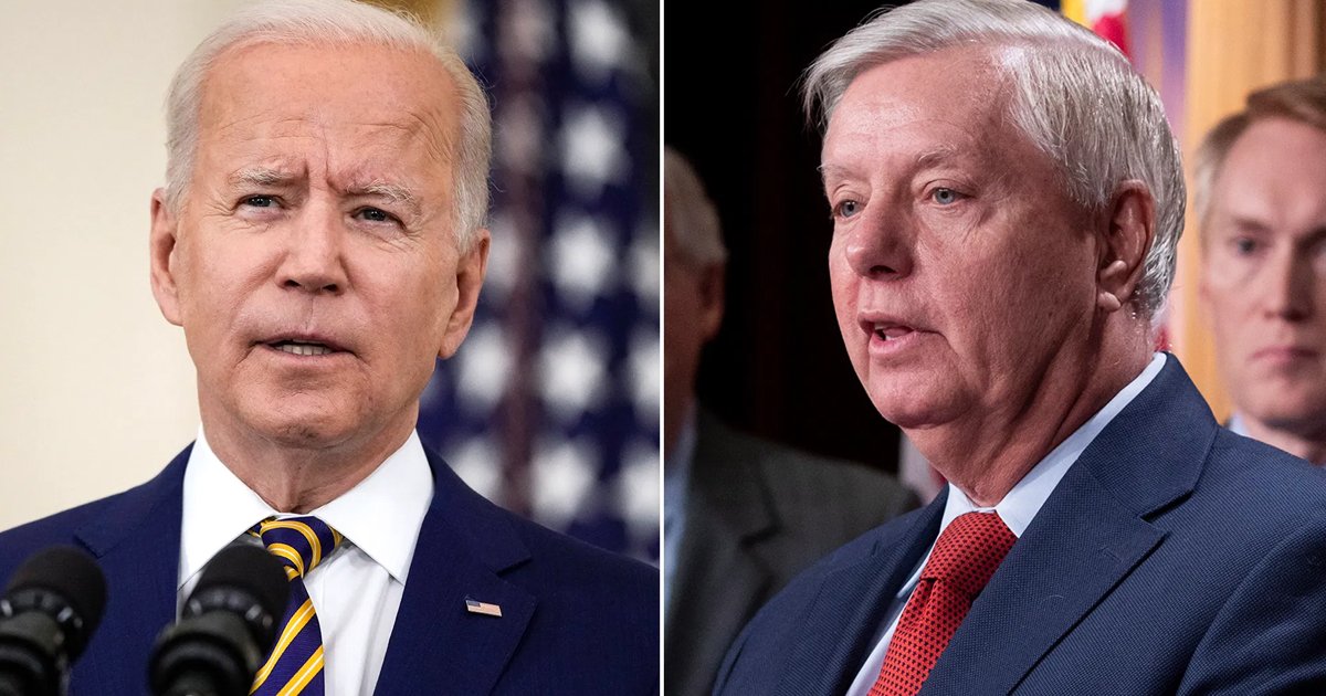 q3 35.jpg?resize=1200,630 - "It's Amazing How BAD Biden's First Six Months Have Been"- South Carolina Rep. Lindsey Graham Bashes US President