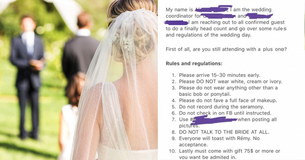 q5 1.jpg?resize=412,232 - "DO NOT Talk To Me At All"- Bride Shares Bizarre Demands For Guests At Wedding