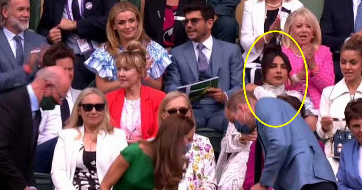 t1 65.jpg?resize=412,232 - Twitter Abuzz As Video Shows Priyanka Chopra IGNORING William & Kate At Wimbledon