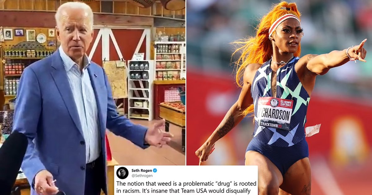 t3 54.jpg?resize=1200,630 - "Rules Are Rules & Everybody Knows It"- Biden Defends Olympic BAN On Sha'Carri Richardson